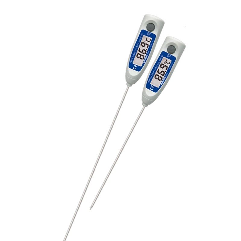 T115超长探针式商业用耐用型油温水温工业土壤冻肉烘焙食品温度计