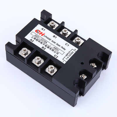DAAAJGX-40DA/三相固态继电器220V直流控交流小型24V固体模块100a