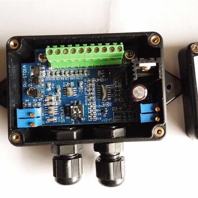 RW-ST01A称重传感器变送器0-5v0-10V4-20mA测力信号放大器配PLC