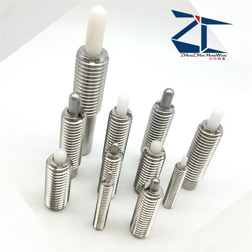 ZAP09超轻载型树脂销不锈钢弹簧柱塞PJLSK3 4 5 6 8 10定位伸缩销
