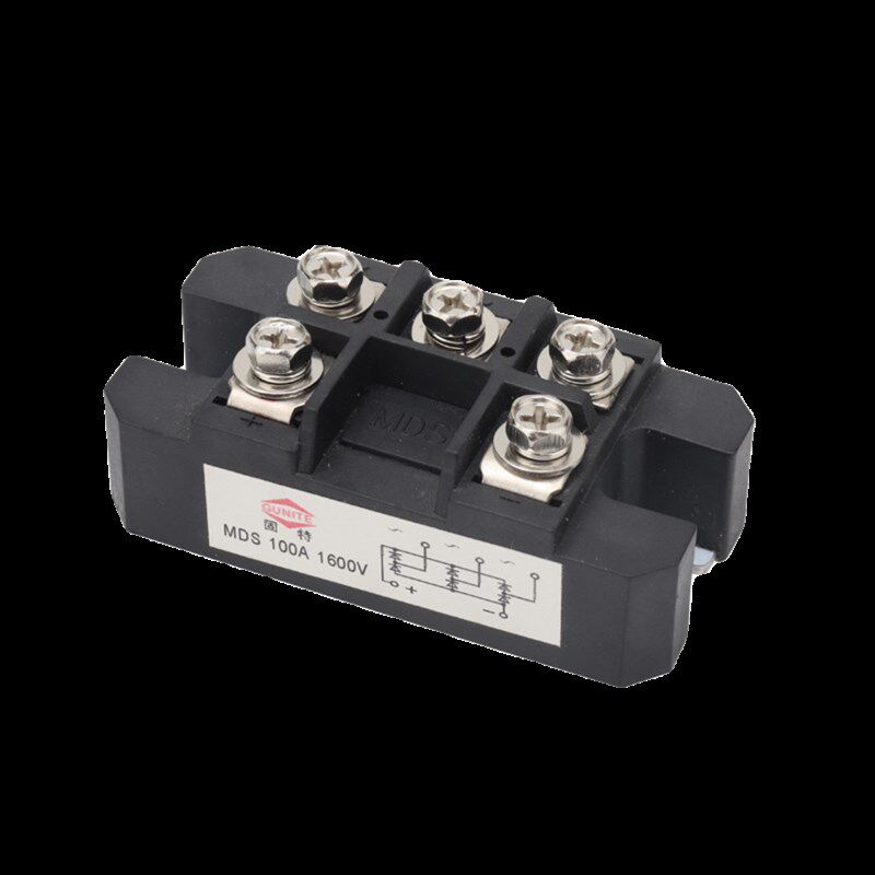 全新MDS-100A-1600V三相桥式整流器模块电磁炉整流桥变频器桥堆