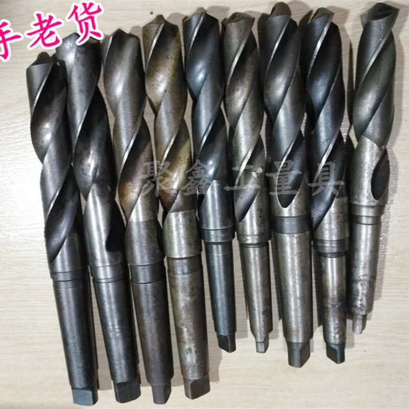 短刃旧老货锥柄钻头上工哈量哈一成量关中太原32/34/4045/65/二手