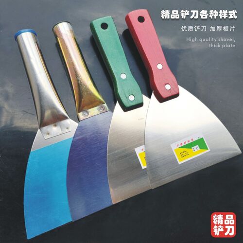 5寸铲刀铲子油灰刀清洁刀刮刀清洁铲腻子刀不锈钢加厚刮灰刀批刀