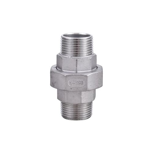 304不锈钢平面活接头由令由任双内外丝牙丝扣螺纹活接接头6分1寸