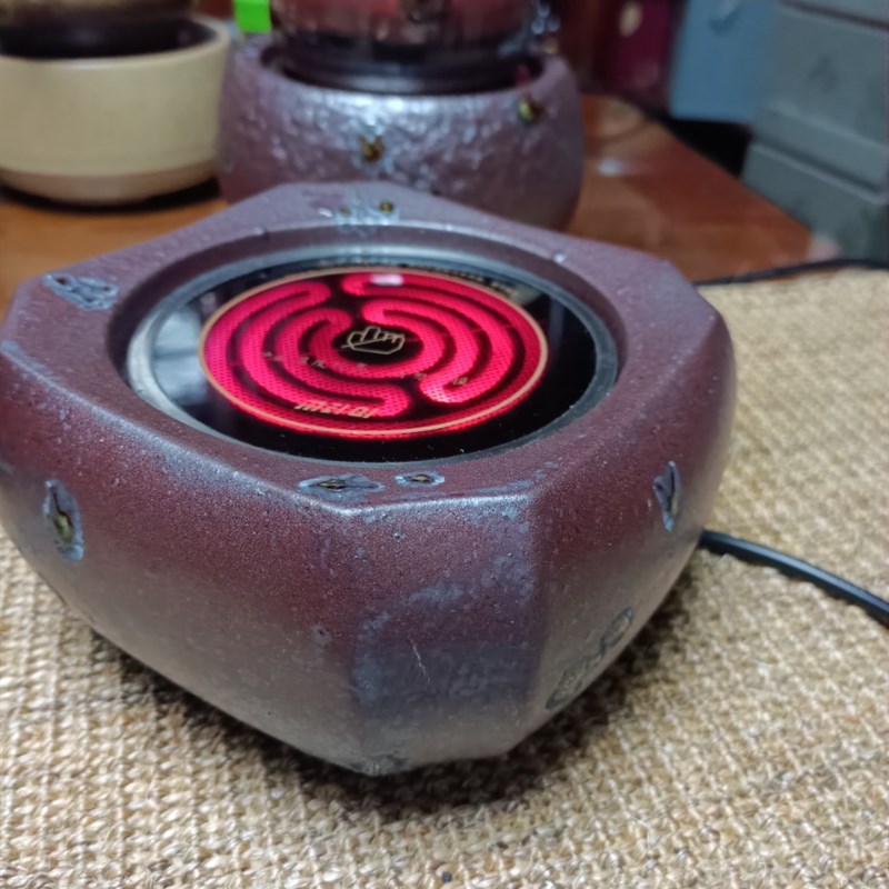 电陶炉潮州煮茶器侧把壶陶壶烧水壶套装迷你小号砂铫静音家用电炉