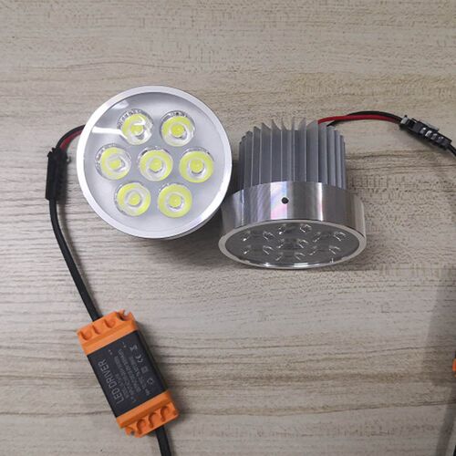 led豆胆灯灯泡AR111斗胆灯杯7W12瓦灯头双头天花射灯内胆光源灯芯