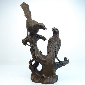 铜工艺品 客厅房间装饰品摆件 喜上眉梢喜鹊乔迁新居结婚礼物礼品