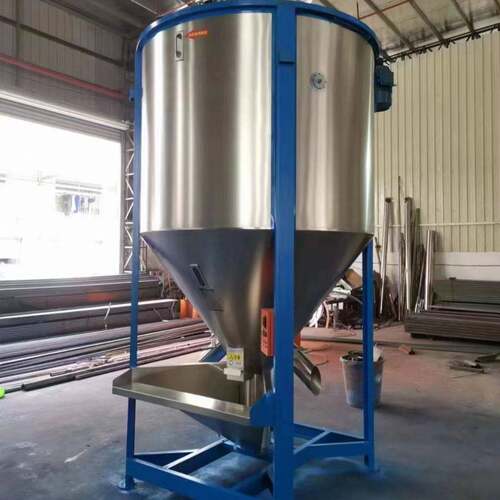 塑料搅拌机不锈钢立式塑料颗粒搅拌桶片料破碎料混合机加热拌料机