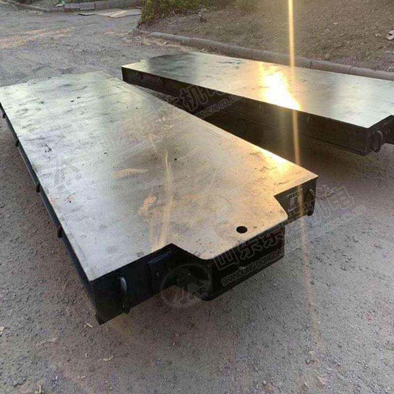 矿用平板车 简易型矿车 900mm轨道运输设备MPC25-9矿用平板车