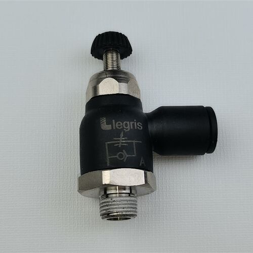 乐可利legris大流量直径8毫米一分牙调速阀调速接头JSC8-01 1/8PT