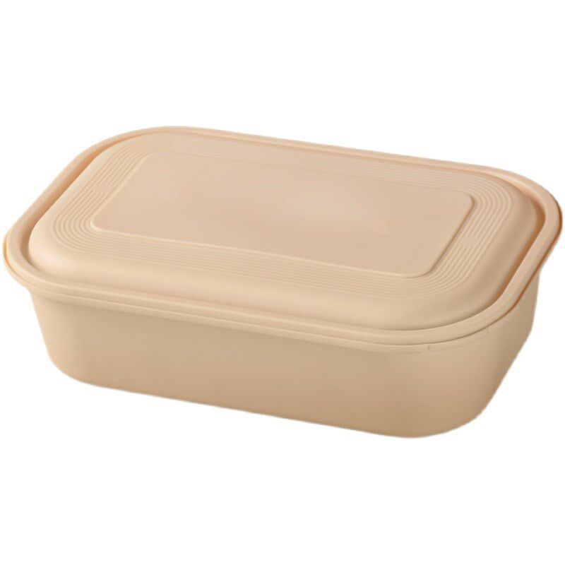 安全锁一次性餐盒长方形外卖快餐打包盒塑料饭盒加厚带盖定制logo