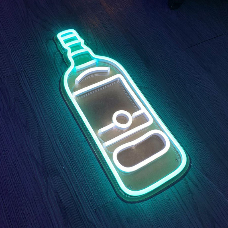 霓虹灯招牌广告牌酒吧氛围灯网红装饰墙造型发光字led灯厂家