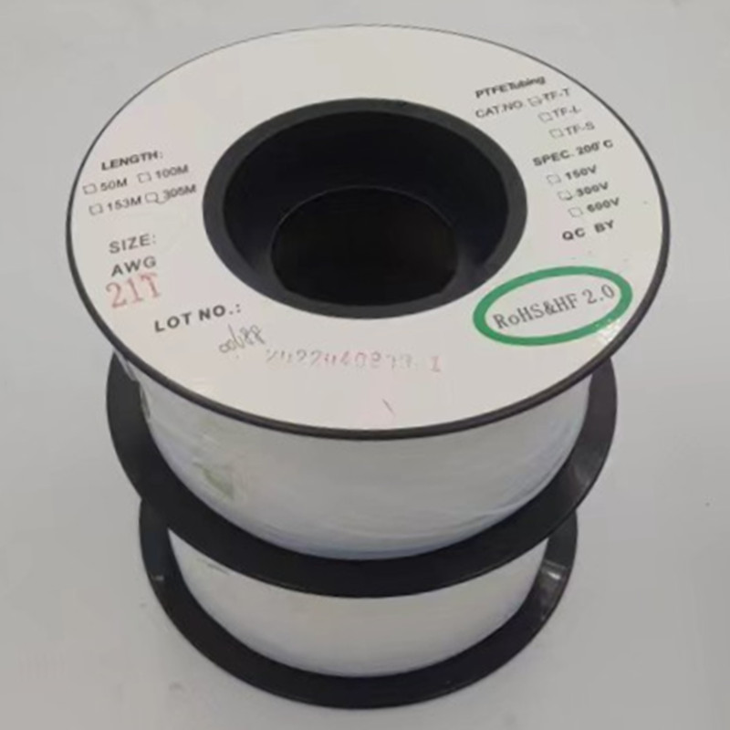 加厚铁氟龙绝缘四氟透明PTFE光纤软套管特富龙毛细管T型特氟龙管