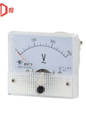 85L1机械型指针式交流电压表表头20A 30A 50A 75/5A 100/5A 450V