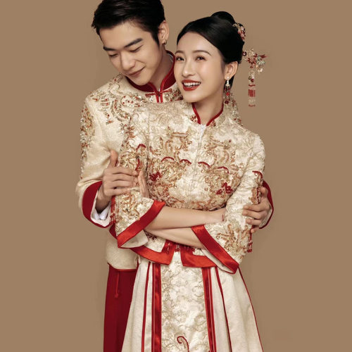 2026新款秀禾服新娘婚服结婚中式嫁衣出阁服春夏秀和服小个子大码