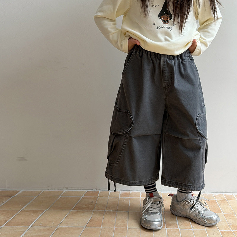 女童浅秋裤子2026新款儿童时裤子