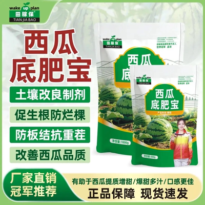 田稼保西瓜底肥宝瓜类专用改善品质调理土壤改善板结微生物颗粒肥