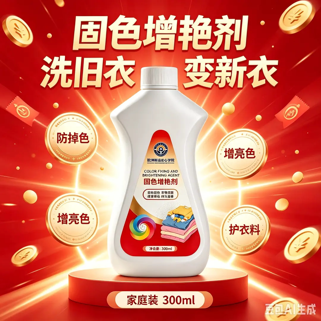 欧洲制造核心学院固色曾艳剂衣服褪色修复彩色衣物锁色还原防掉色