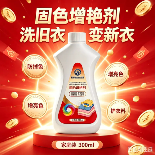 欧洲制造核心学院固色曾艳剂衣服褪色修复彩色衣物锁色还原防掉色