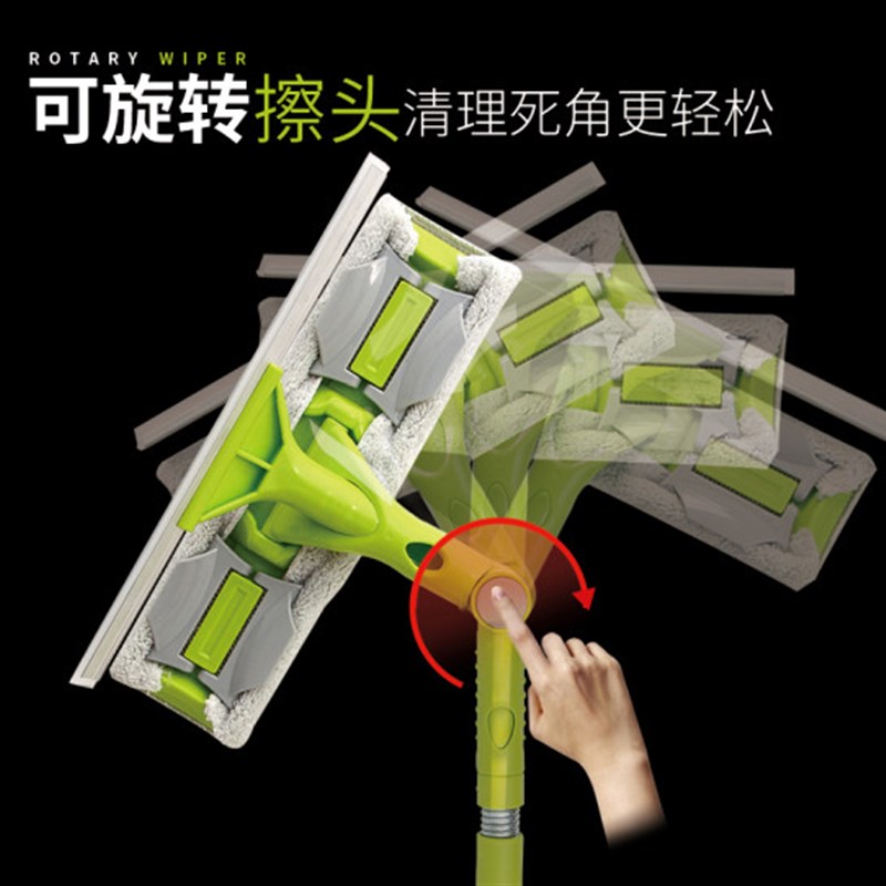 擦玻璃神器家用玻璃刮刮水器清洁刷工具擦窗器刮刀刮子长杆雨刮器