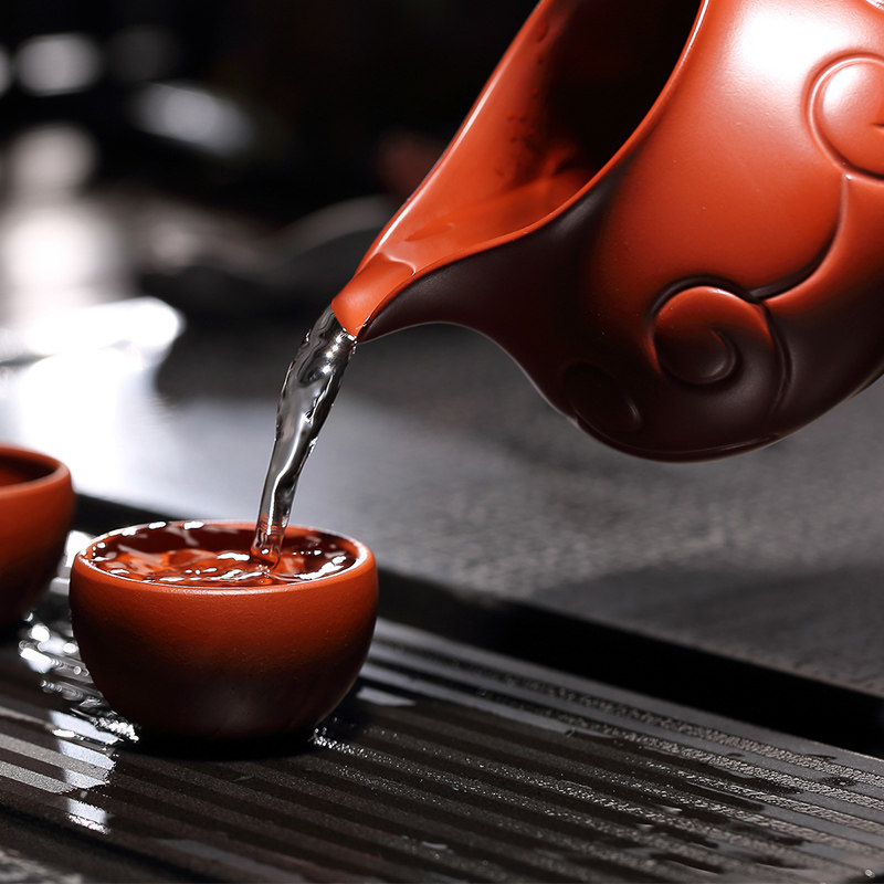 尊壶宜兴紫砂公道杯大容量装茶分茶器功道杯公杯功夫茶具茶漏套装