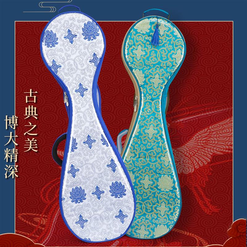 琵琶包双肩成人便携防水防震琵琶包琵琶袋国潮风格琵琶乐器配件