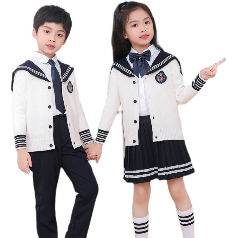 幼儿园园服春秋装英伦海军风jk制服儿童校服套装小学生班服秋冬装