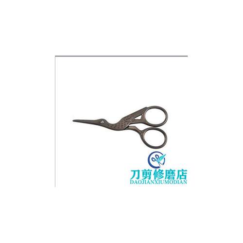 复古鹤形不锈钢小剪刀  小鹤剪 剪茶包袋  手工小剪刀  大飞鹤剪