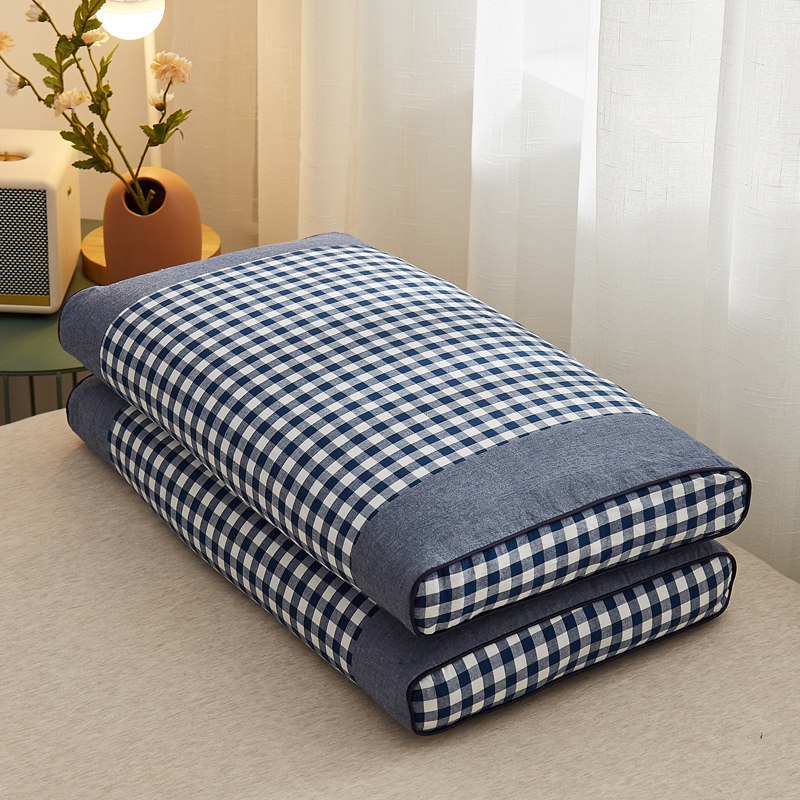 全棉全荞麦壳枕芯荞麦皮枕头护颈椎助睡眠家用学生一对装睡觉专用