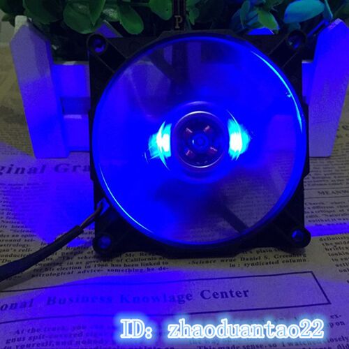 全新 8010 风扇 80*80*10发光散热风扇 5V USB接口 透明扇叶