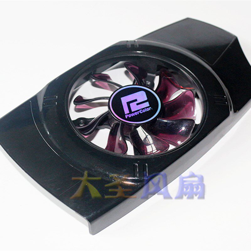 迪兰 HD7770 HD6770 恒金 1G 显卡散热风扇 GA82S2U GA82B2H 两线