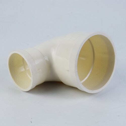 PVC白色变径排水管大小75mm转50mm90度弯头50内外插弯头变径