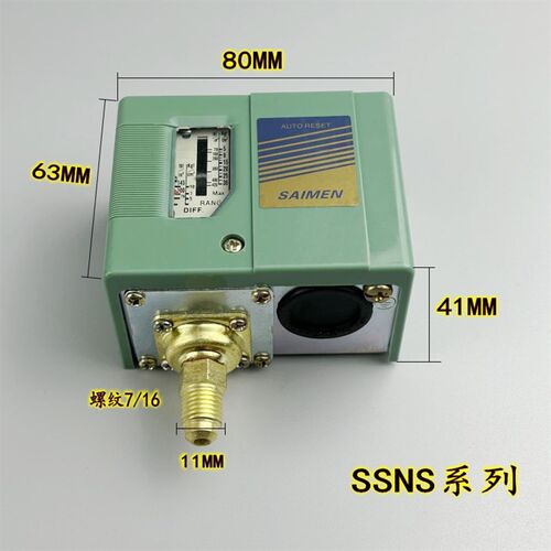 压力开关控制器PK-502 503 506 510机械式气动气压2分4分螺纹SSNS