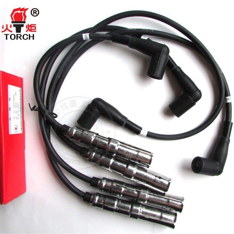 适用大众捷达王伙伴春天前卫高压线/点火线/缸线火炬2阀2V