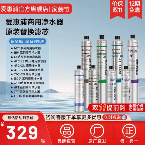 爱惠浦商用净水器滤芯官方正品