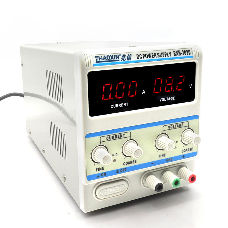 兆信RXN-305D 303D 302D 30V/5A 3A 2A直流稳压电源送输出线