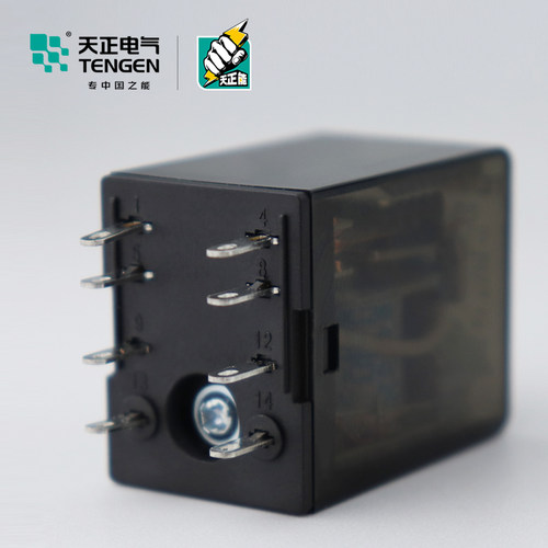 天正 TGJC1-52Z小型继电器HH52P JZX-22中间继电器8脚24V220V带灯