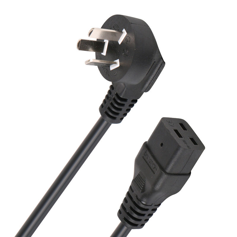 国标16A插头转C19电源线UPS/PDU16A服务器1.5/2.5平大功率电源线