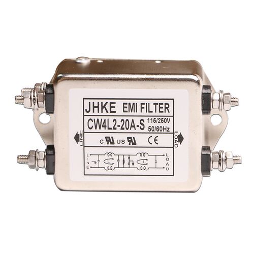 hifi电源滤波器CW4L2净化发烧音响电源滤波器220v抗干扰CW3-10A-S
