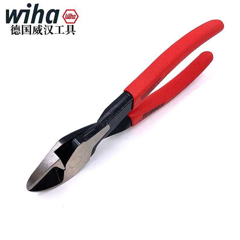 德国wiha威汉专业斜嘴钳进口7寸斜口钳Z16201断线钳子偏口钳41261