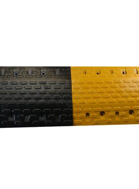 大波点橡胶减速带汽车道路公路减速带减速垄缓冲带50*40*5规格