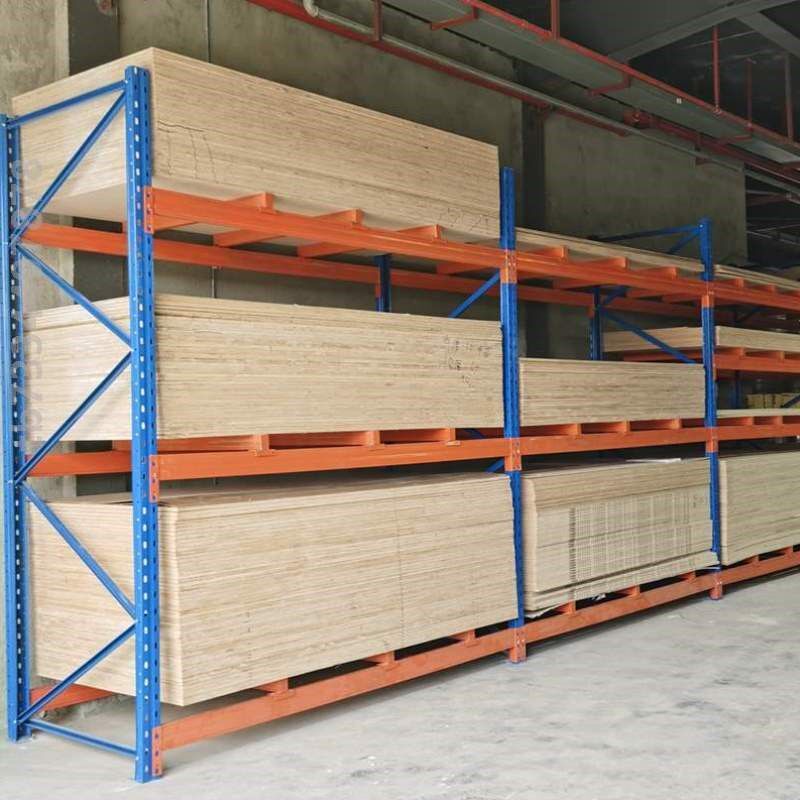 高位仓储定做加厚模具式布匹重型货架板材仓库铁架子横梁大型托盘