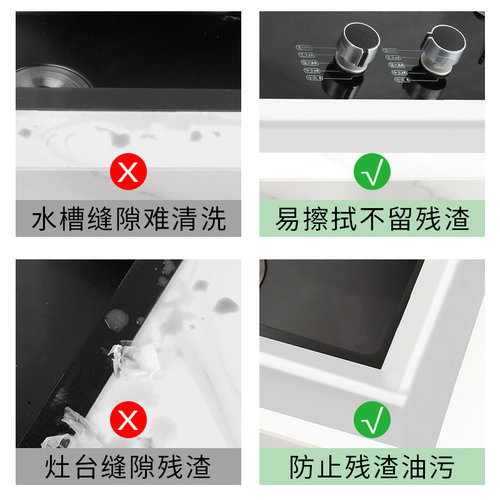 厨房防霉防水胶带厨卫水槽边缘缝隙马桶条浴室墙角贴密封条美缝贴