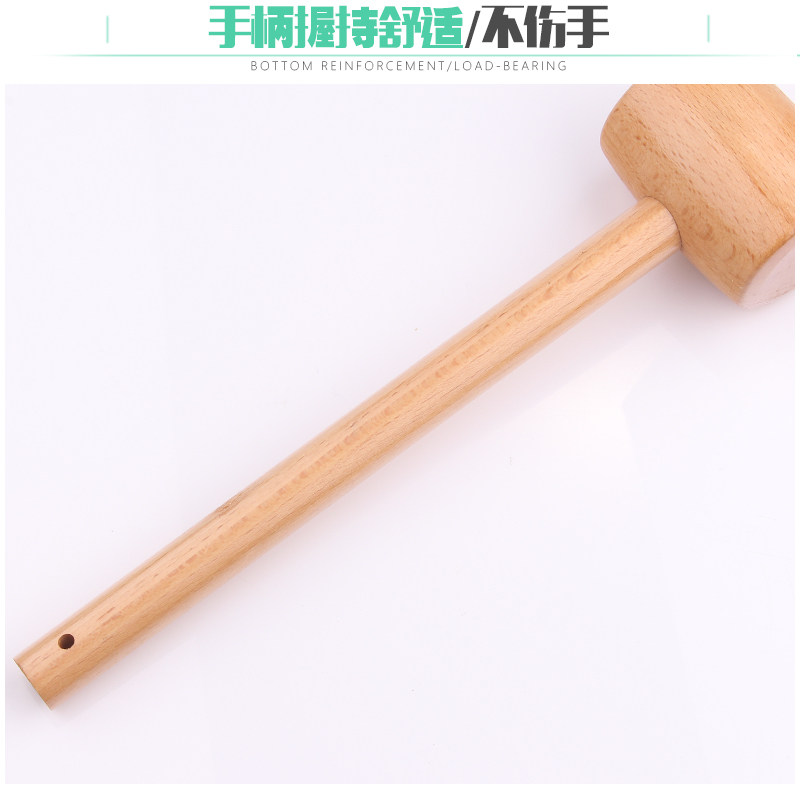 无漆按摩锤子木槌木锤子木榔头木棰黄檀敲肉锤打糕砸金蛋