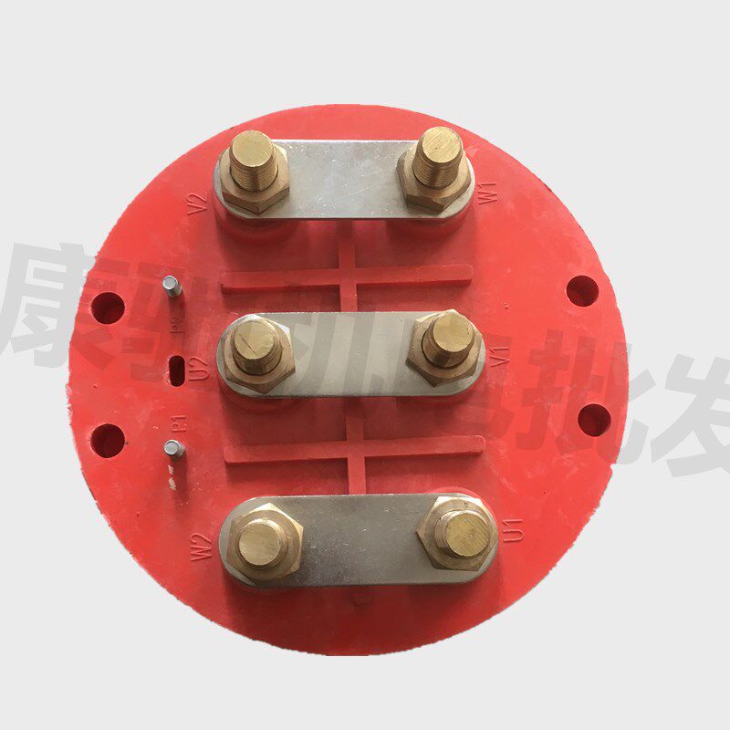 优质电机配件Y2系列三相接线板柱圆形Y2-315-355-400铜片铜柱端子
