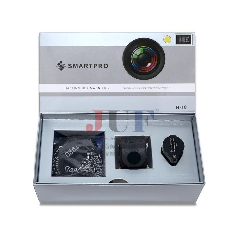 泰国进口SmartPro 10x 10倍手持放大镜珠宝文玩钱币鉴定