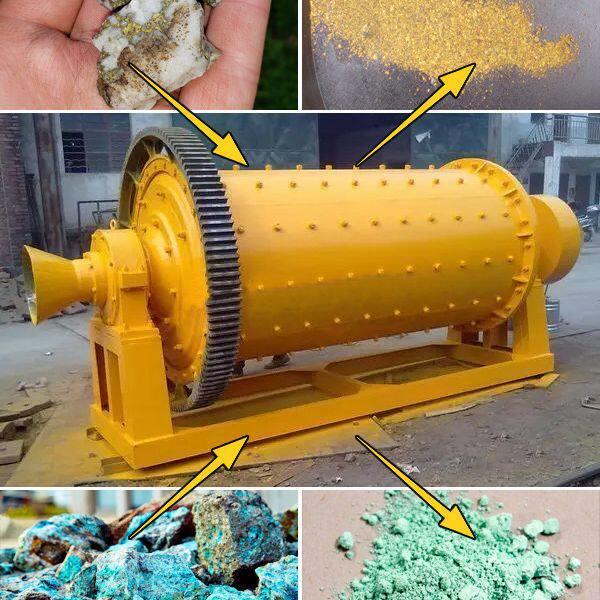 通过LH100010将体矿石磨至矿物解的程度球磨机为离后细续奠定坚实