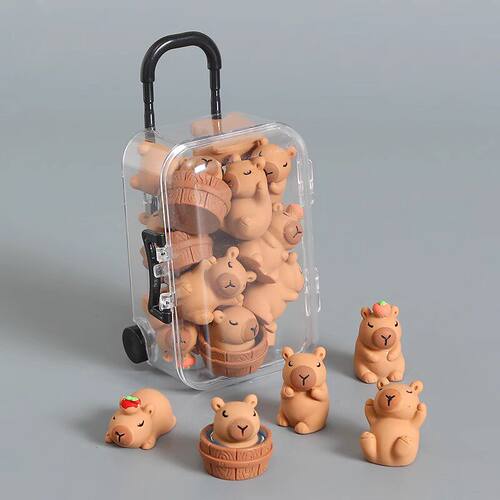 立体卡皮巴拉玩具小水豚公