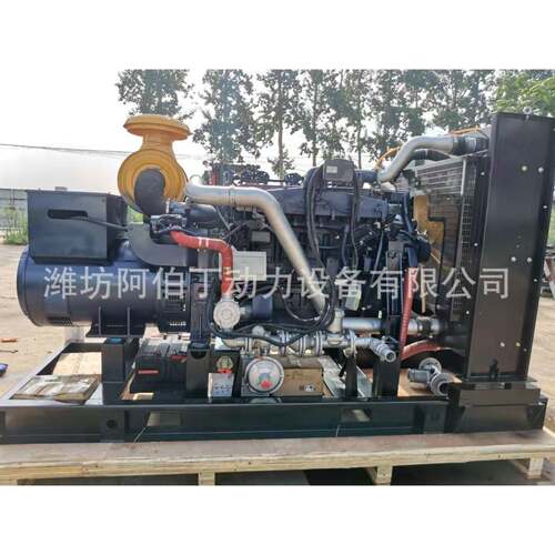 厂沼家货150KW气发电组 天然气现沼气阿伯丁秸秆机气燃气发电机