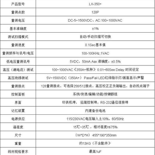 精线综合测试OBP机电子线排线密数据线材检测高压导通测材试仪